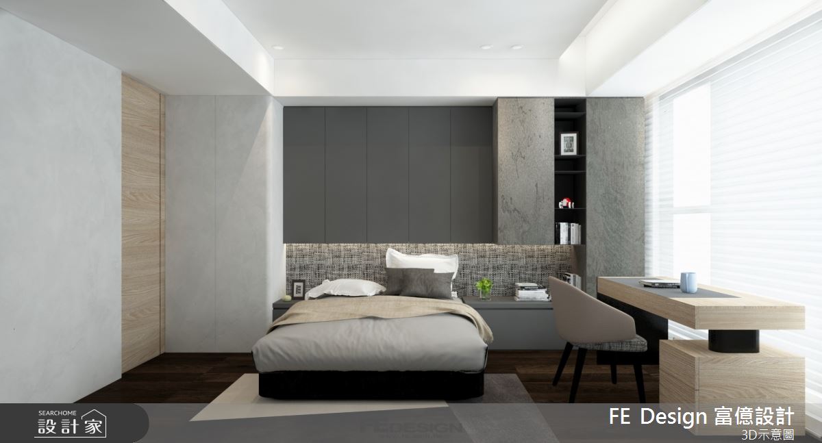 87坪預售屋＿現代風臥室案例圖片＿富億空間設計＿富億_34之16