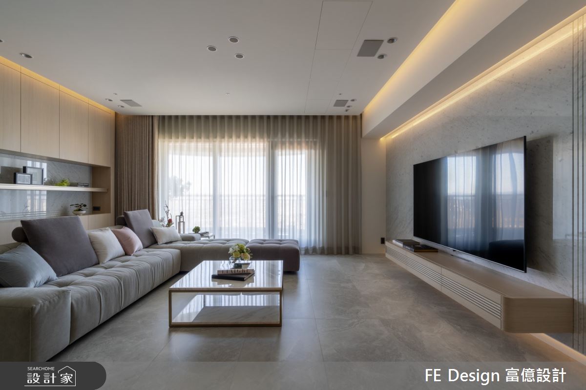 40坪新成屋(5年以下)＿現代簡約風案例圖片＿富億空間設計＿富億_35之8