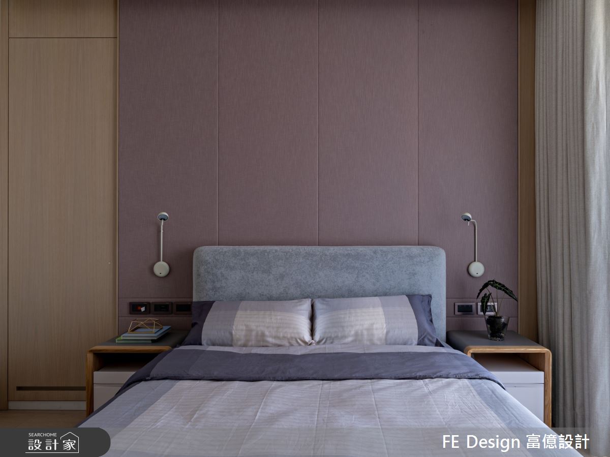 40坪新成屋(5年以下)＿現代簡約風臥室案例圖片＿富億空間設計＿富億_35之23