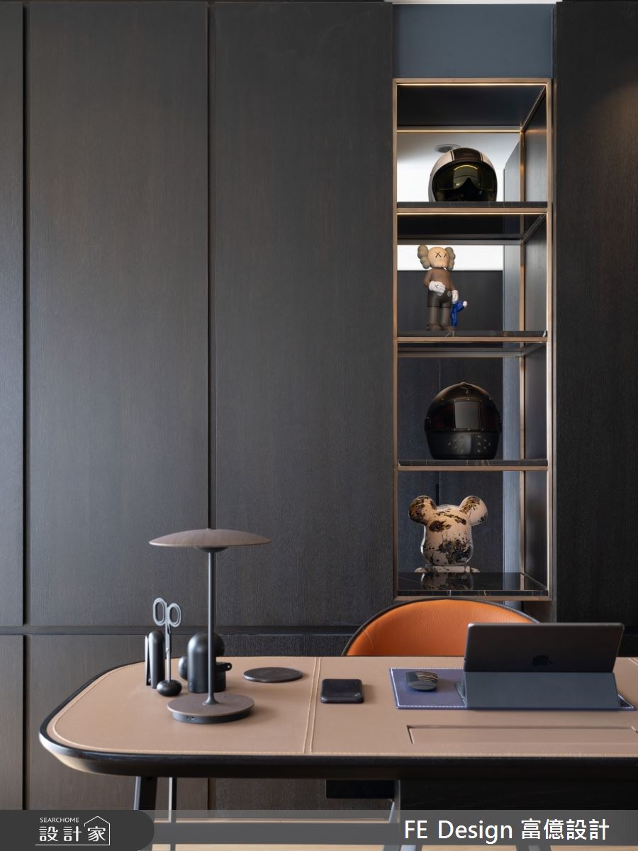 55坪新成屋(5年以下)＿簡約時尚風工作區案例圖片＿富億空間設計＿富億_36之17
