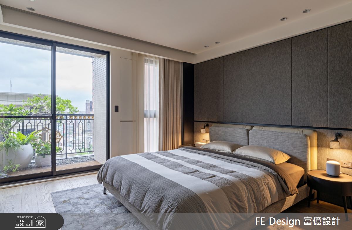 55坪新成屋(5年以下)＿簡約時尚風臥室案例圖片＿富億空間設計＿富億_36之24