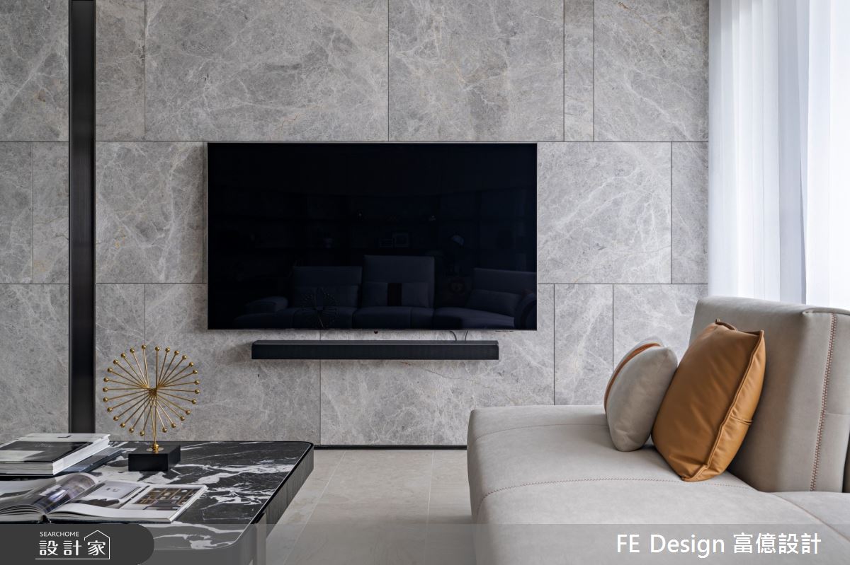 56坪新成屋(5年以下)＿混搭風客廳案例圖片＿富億空間設計＿富億_38之8