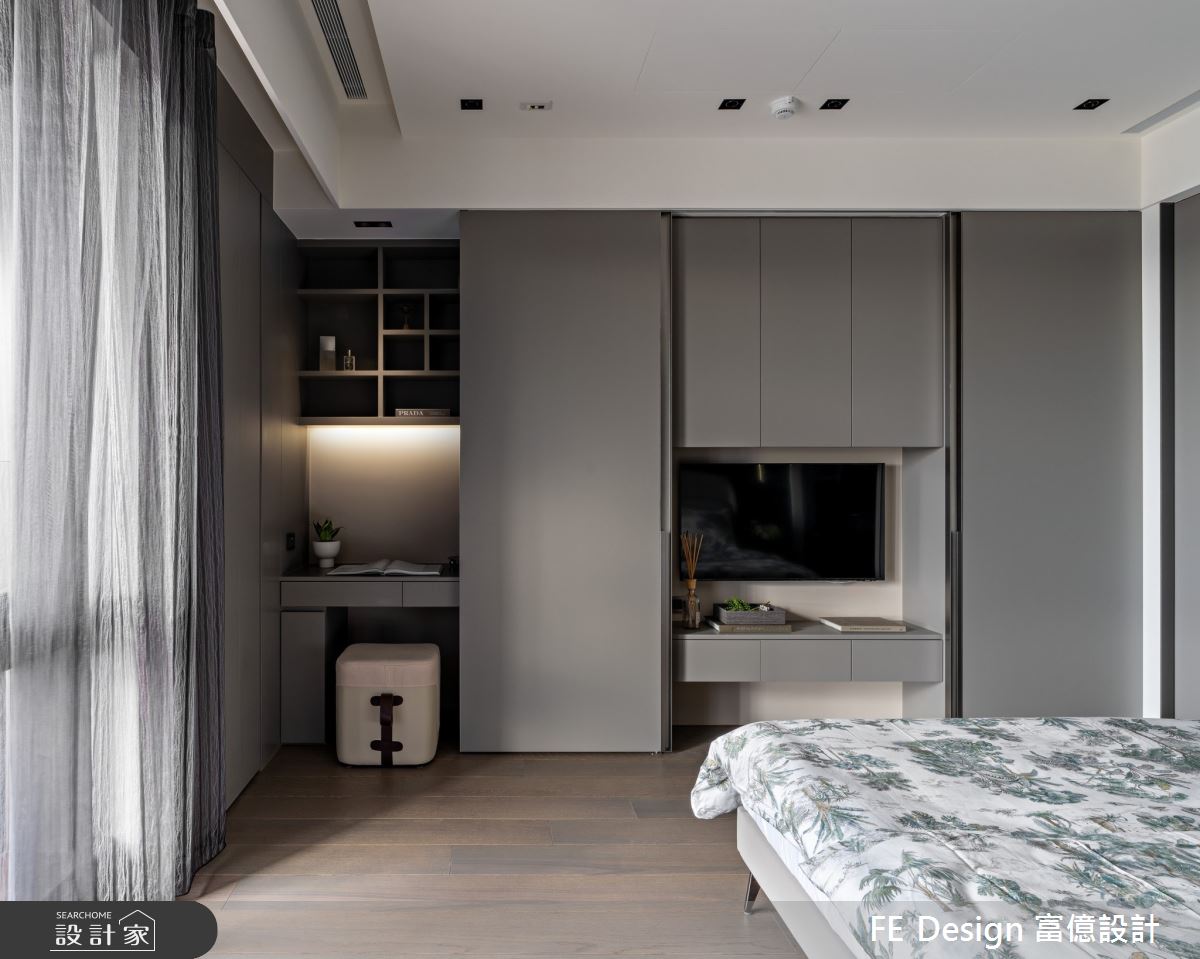56坪新成屋(5年以下)＿混搭風臥室案例圖片＿富億空間設計＿富億_38之18