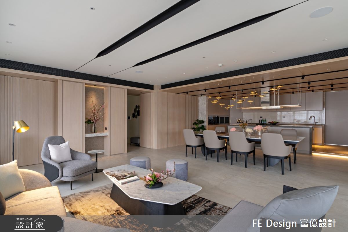 123坪新成屋(5年以下)＿現代風客廳案例圖片＿富億空間設計＿富億_39之3