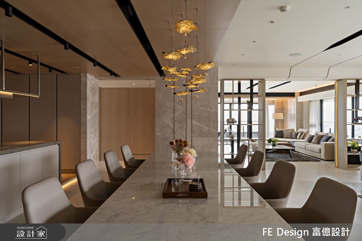 123坪新成屋(5年以下)＿現代風餐廳案例圖片＿富億空間設計＿富億_39之10