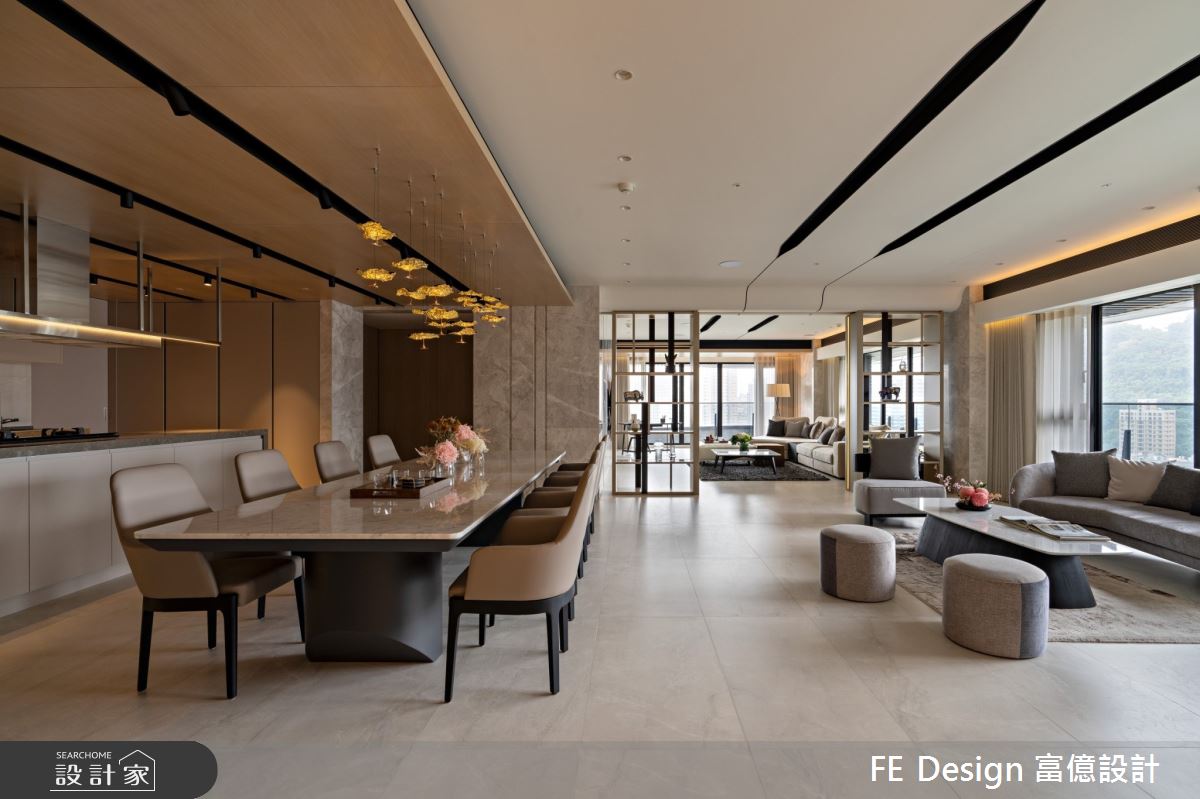 123坪新成屋(5年以下)＿現代風餐廳案例圖片＿富億空間設計＿富億_39之13