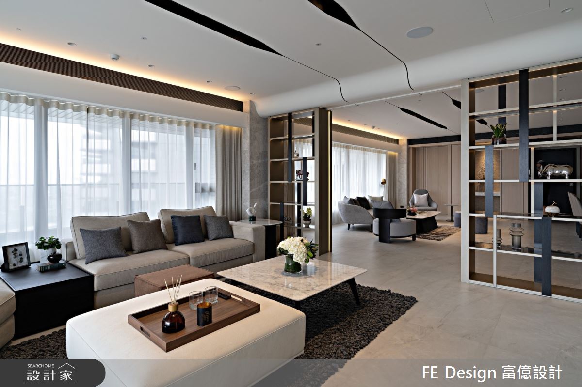 123坪新成屋(5年以下)＿現代風客廳案例圖片＿富億空間設計＿富億_39之17