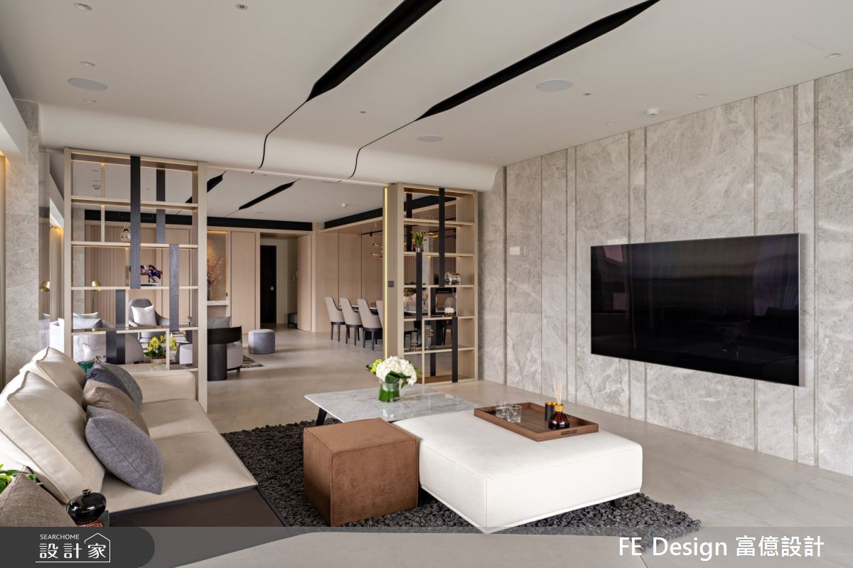 123坪新成屋(5年以下)＿現代風客廳案例圖片＿富億空間設計＿富億_39之19