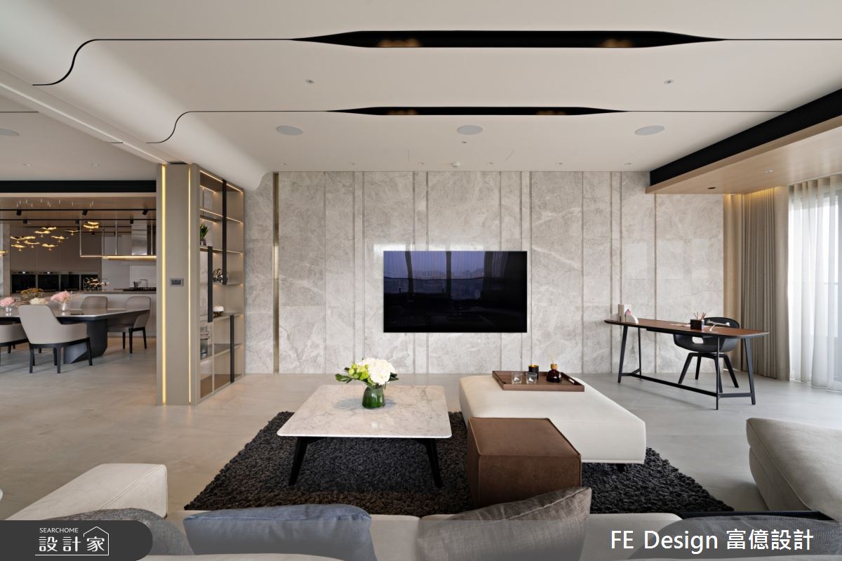 123坪新成屋(5年以下)＿現代風客廳案例圖片＿富億空間設計＿富億_39之20