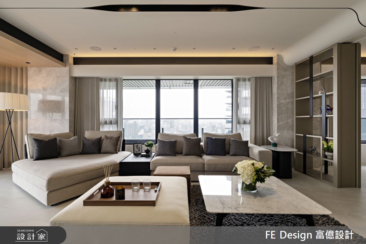 123坪新成屋(5年以下)＿現代風客廳案例圖片＿富億空間設計＿富億_39之21