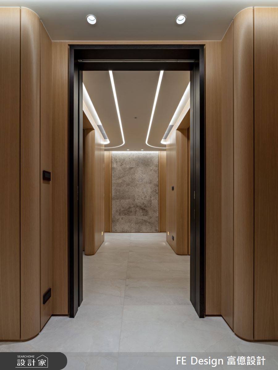 123坪新成屋(5年以下)＿現代風走廊案例圖片＿富億空間設計＿富億_39之37