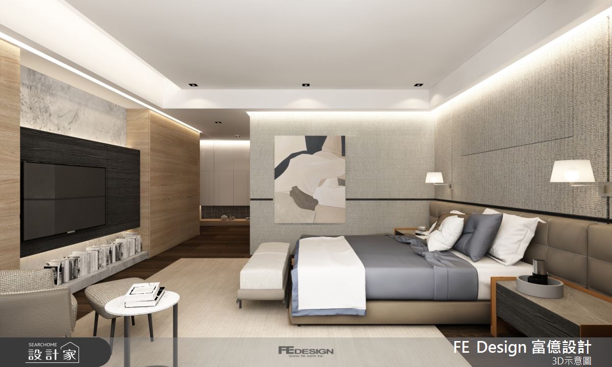 88坪新成屋(5年以下)＿現代風臥室案例圖片＿富億空間設計＿富億_40之15