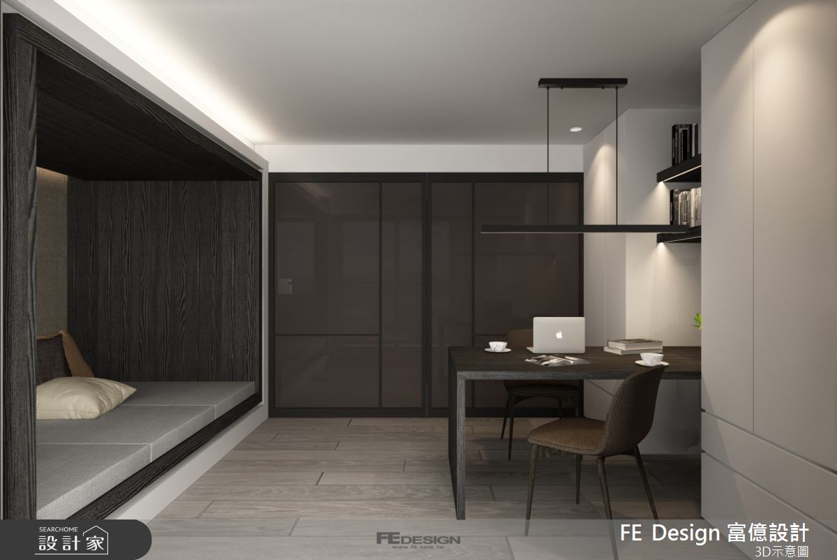 77坪毛胚屋＿現代風臥榻多功能室案例圖片＿富億空間設計＿富億_41之11