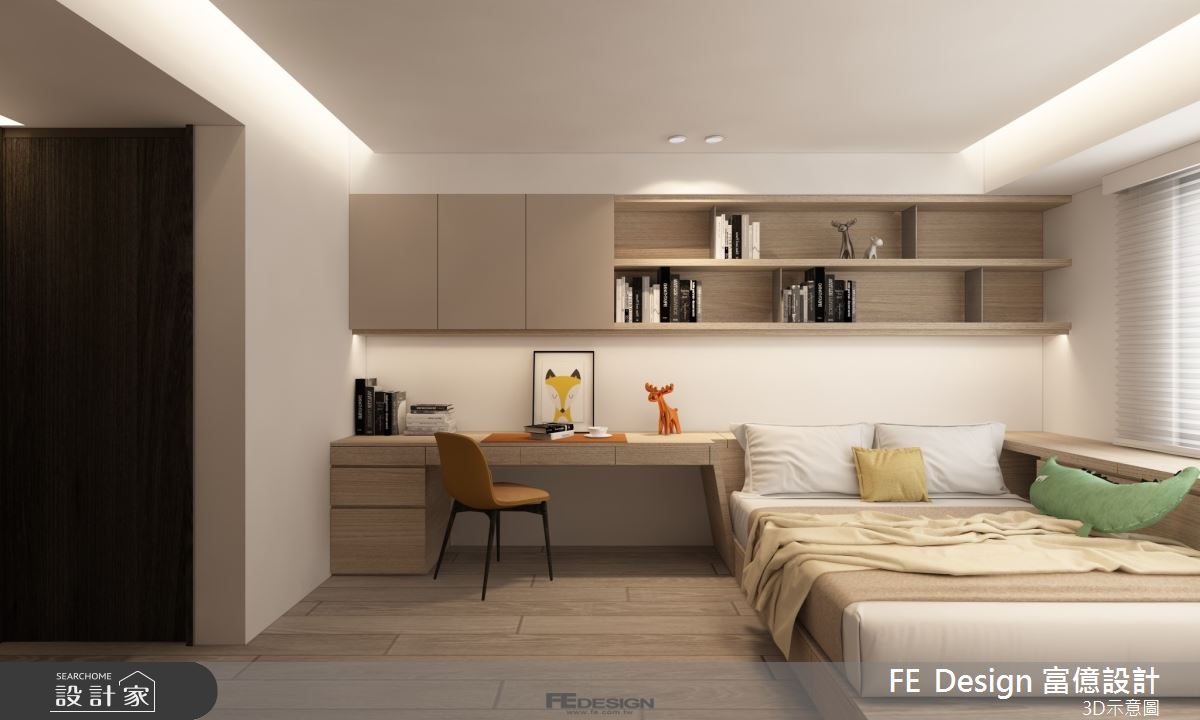 77坪毛胚屋＿現代風客房案例圖片＿富億空間設計＿富億_41之22