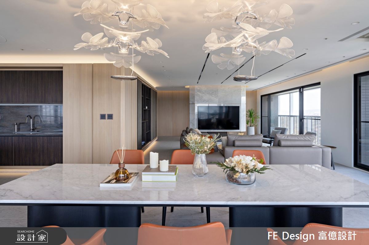 107坪新成屋(5年以下)＿現代風餐廳案例圖片＿富億空間設計＿富億_42之13