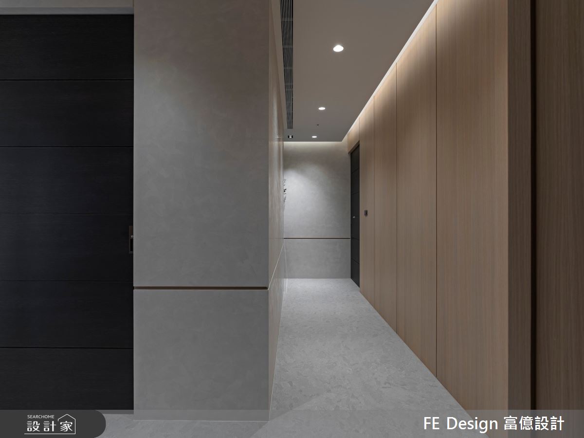 107坪新成屋(5年以下)＿現代風走廊案例圖片＿富億空間設計＿富億_42之25