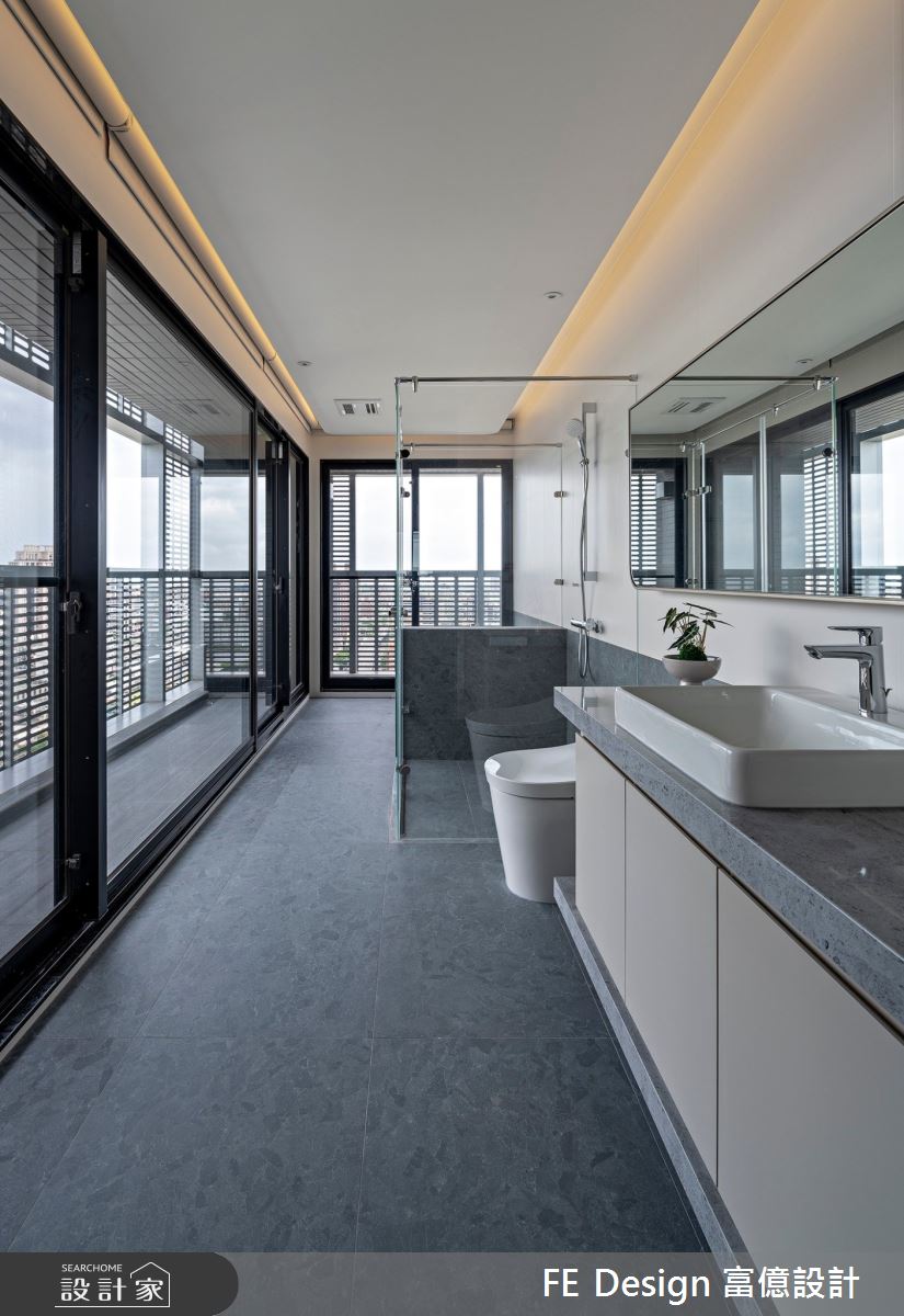 107坪新成屋(5年以下)＿現代風浴室案例圖片＿富億空間設計＿富億_42之42