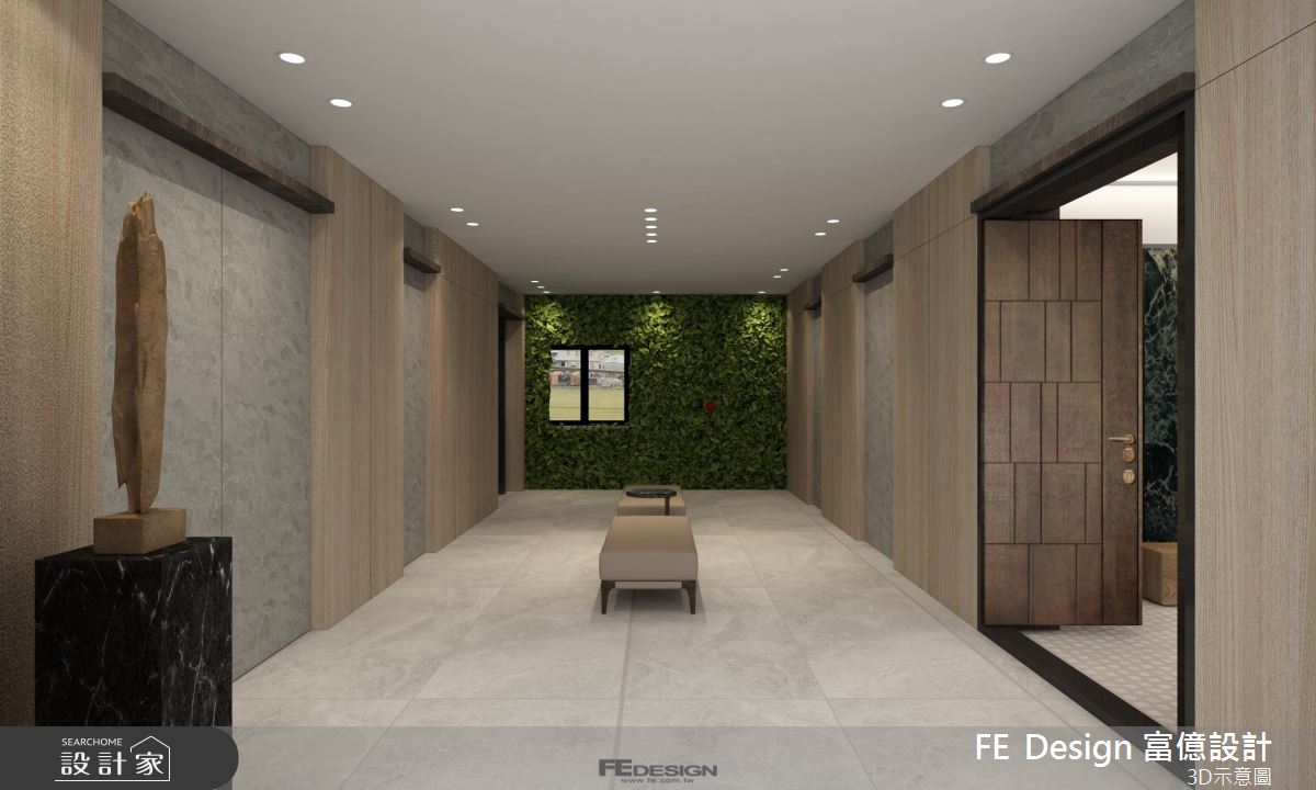 400坪預售屋＿現代風玄關案例圖片＿富億空間設計＿富億_43之2359