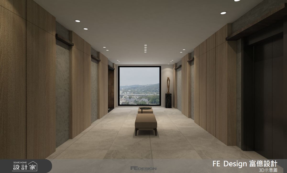 400坪預售屋＿現代風玄關案例圖片＿富億空間設計＿富億_43之4