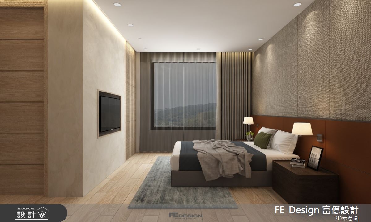 400坪預售屋＿現代風臥室案例圖片＿富億空間設計＿富億_43之28