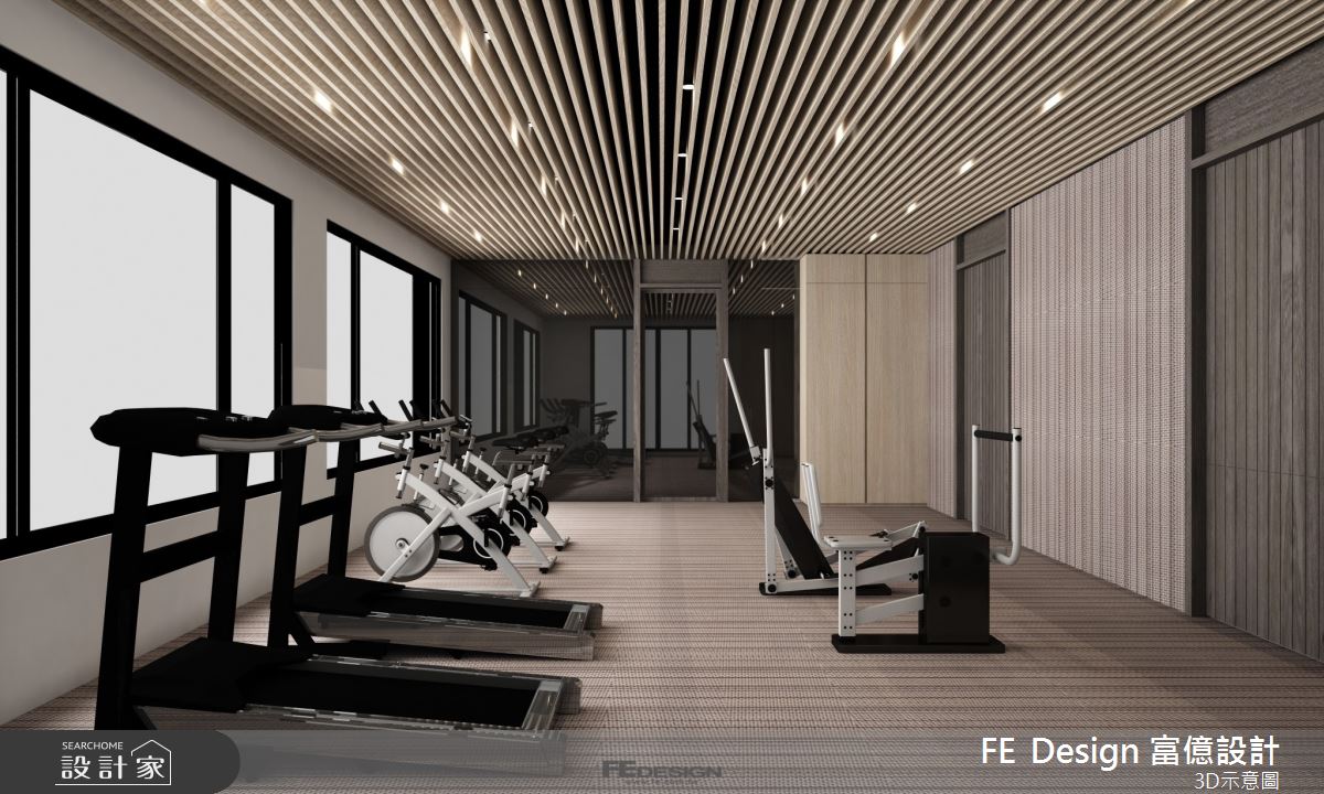 400坪預售屋＿現代風家庭健身房案例圖片＿富億空間設計＿富億_43之33