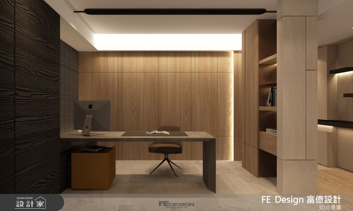 108坪毛胚屋＿現代風書房案例圖片＿富億空間設計＿富億_44之15