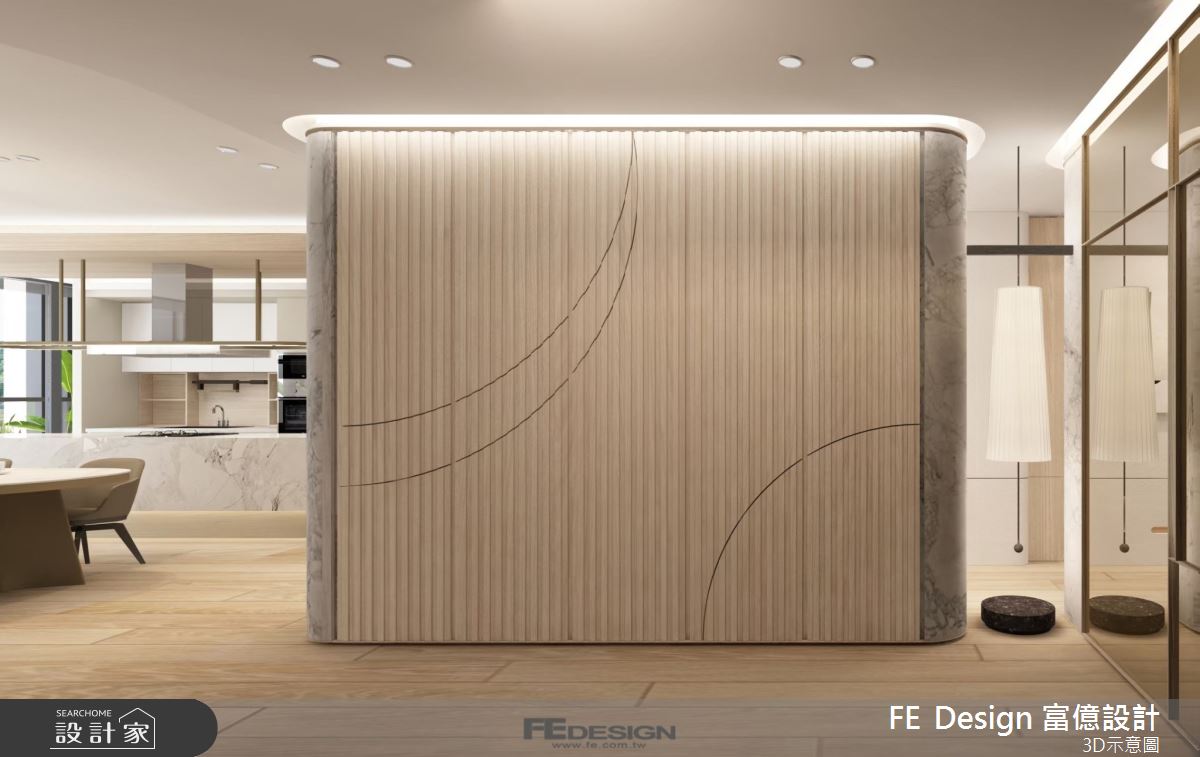 125坪新成屋(5年以下)＿現代侘寂風客廳案例圖片＿富億空間設計＿富億_45之2