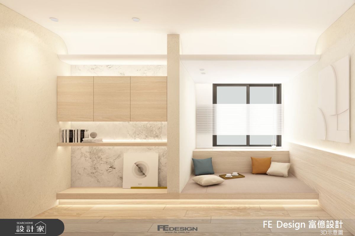 125坪新成屋(5年以下)＿現代侘寂風書房多功能室案例圖片＿富億空間設計＿富億_45之16