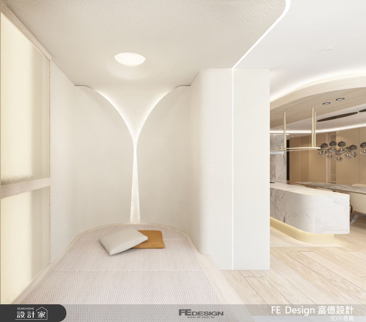 125坪新成屋(5年以下)＿現代侘寂風臥榻案例圖片＿富億空間設計＿富億_45之17