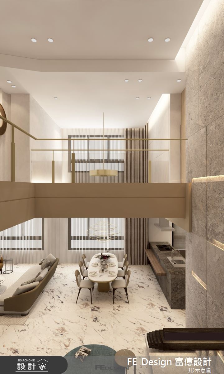 72坪毛胚屋＿現代風餐廳案例圖片＿富億空間設計＿富億_46之24