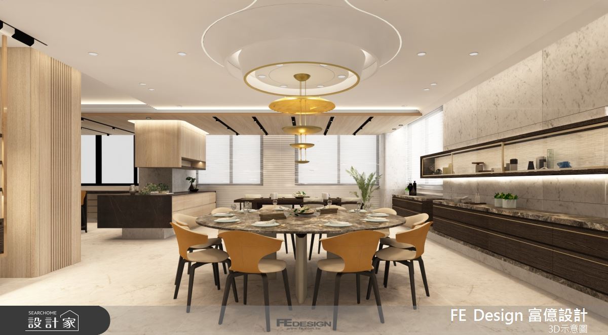 109坪毛胚屋＿現代風餐廳案例圖片＿富億空間設計＿富億_47之9