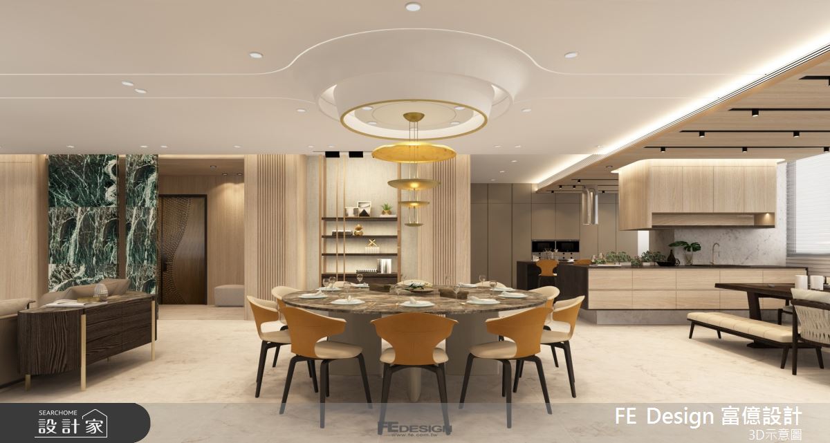 109坪毛胚屋＿現代風餐廳案例圖片＿富億空間設計＿富億_47之10