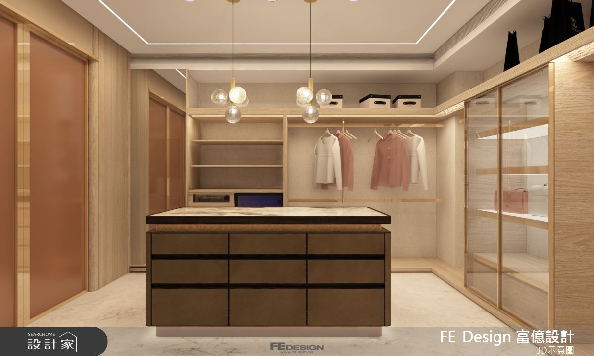 109坪毛胚屋＿現代風更衣間案例圖片＿富億空間設計＿富億_47之25