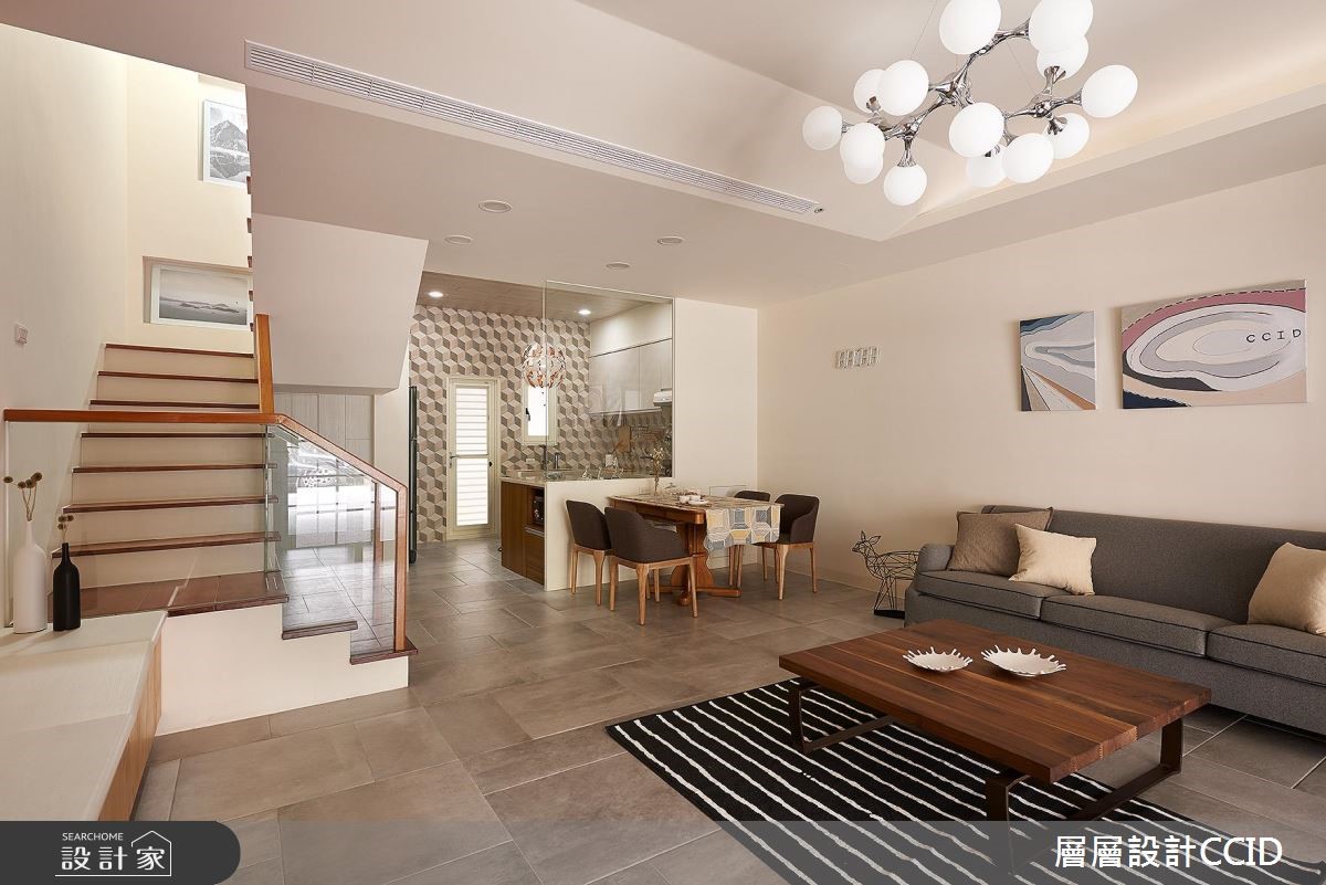 100坪老屋(16~30年)＿北歐風客廳案例圖片＿層層室內裝修設計有限公司＿層層_01之5