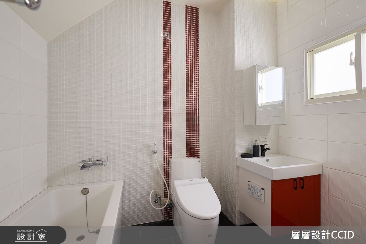 100坪老屋(16~30年)＿北歐風浴室案例圖片＿層層室內裝修設計有限公司＿層層_01之19