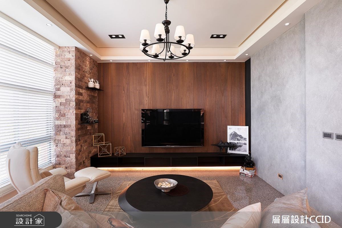 100坪老屋(16~30年)＿休閒風客廳案例圖片＿層層室內裝修設計有限公司＿層層_02之2