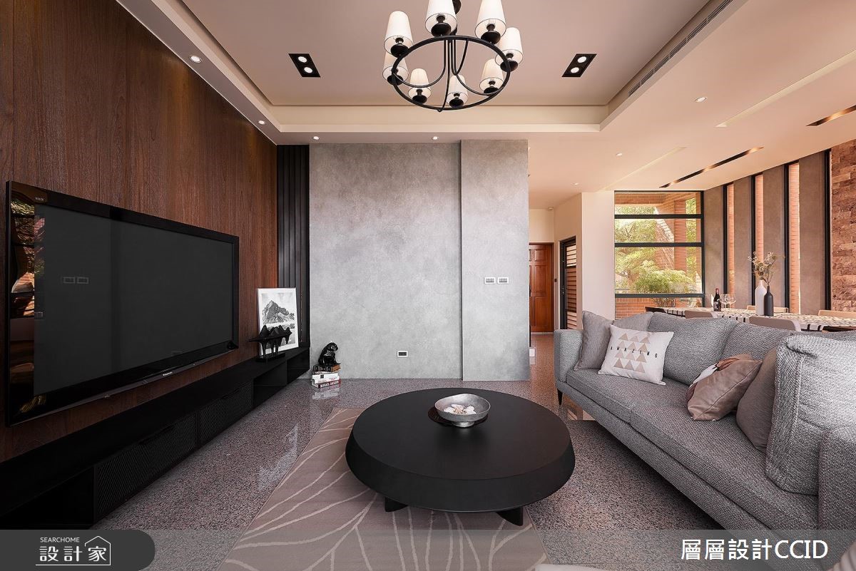 100坪老屋(16~30年)＿休閒風客廳案例圖片＿層層室內裝修設計有限公司＿層層_02之6