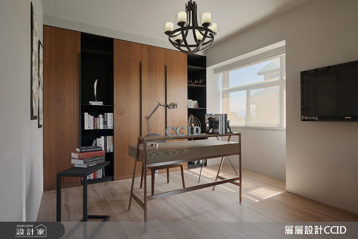 100坪老屋(16~30年)＿休閒風書房案例圖片＿層層室內裝修設計有限公司＿層層_02之16