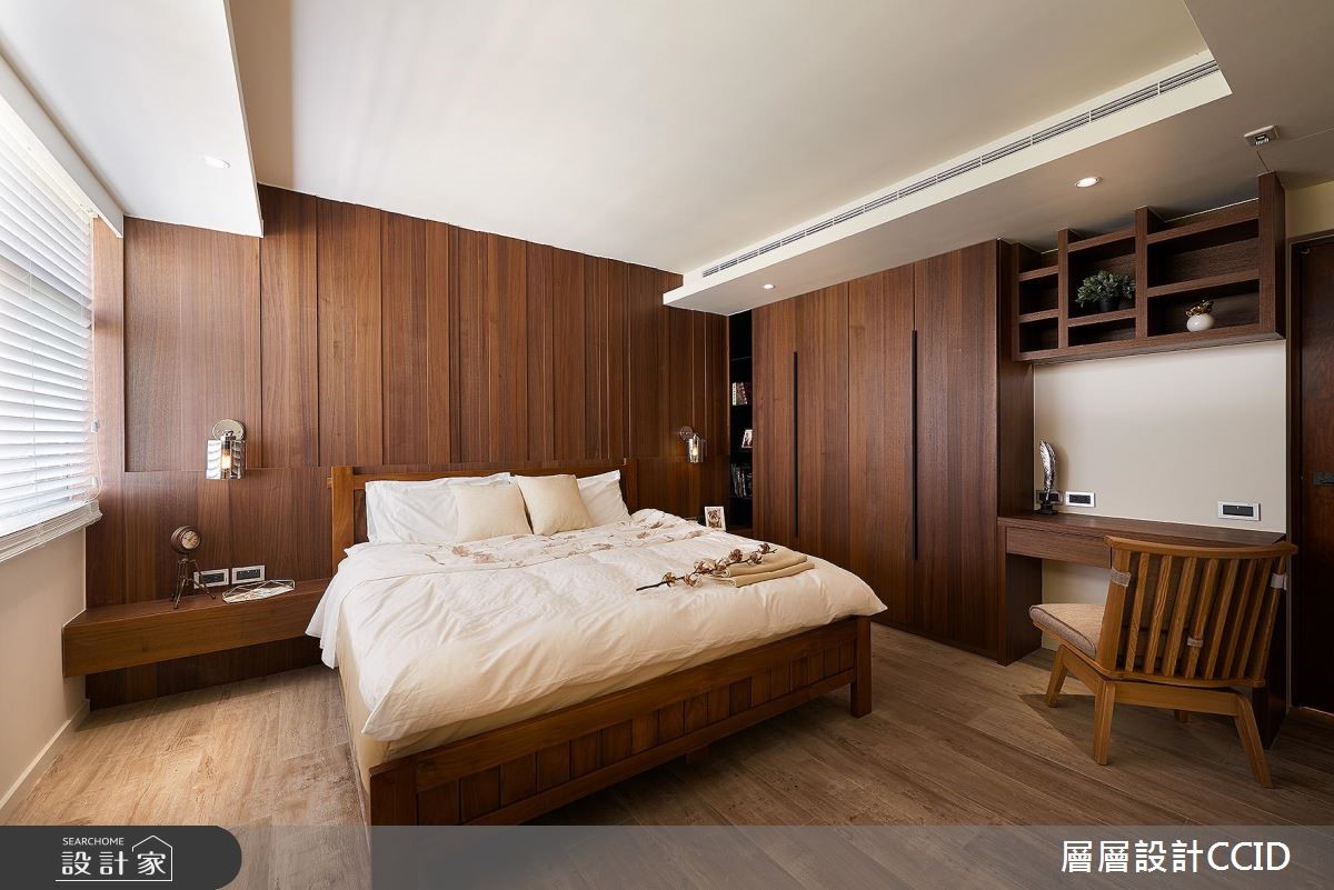 100坪老屋(16~30年)＿休閒風臥室案例圖片＿層層室內裝修設計有限公司＿層層_02之26