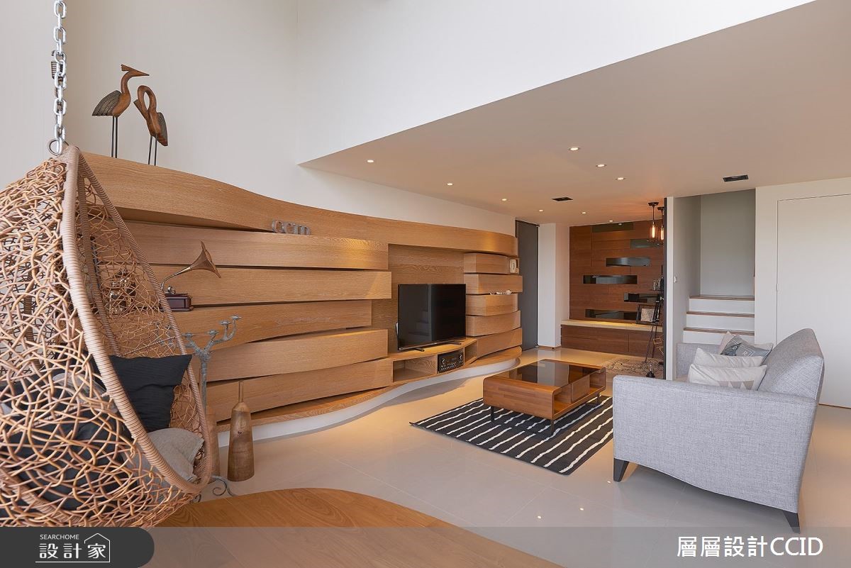 40坪中古屋(5~15年)＿休閒風客廳案例圖片＿層層室內裝修設計有限公司＿層層_03之5