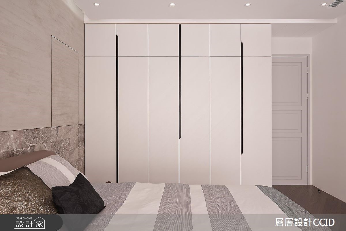 80坪新成屋(5年以下)＿現代風臥室案例圖片＿層層室內裝修設計有限公司＿層層_04之23