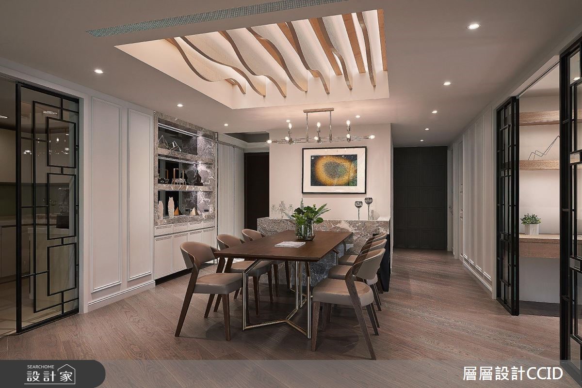 80坪新成屋(5年以下)＿現代風餐廳案例圖片＿層層室內裝修設計有限公司＿層層_04之9