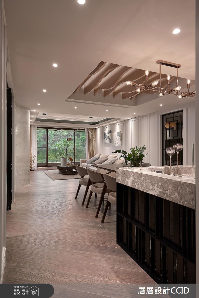 80坪新成屋(5年以下)＿現代風餐廳案例圖片＿層層室內裝修設計有限公司＿層層_04之12
