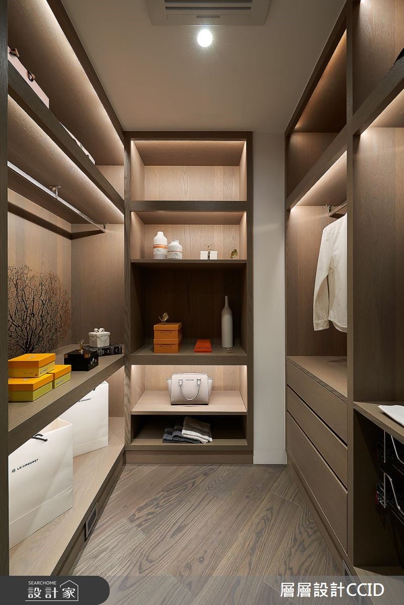 80坪新成屋(5年以下)＿現代風更衣間案例圖片＿層層室內裝修設計有限公司＿層層_04之30