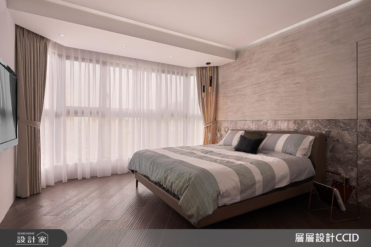 80坪新成屋(5年以下)＿現代風臥室案例圖片＿層層室內裝修設計有限公司＿層層_04之21