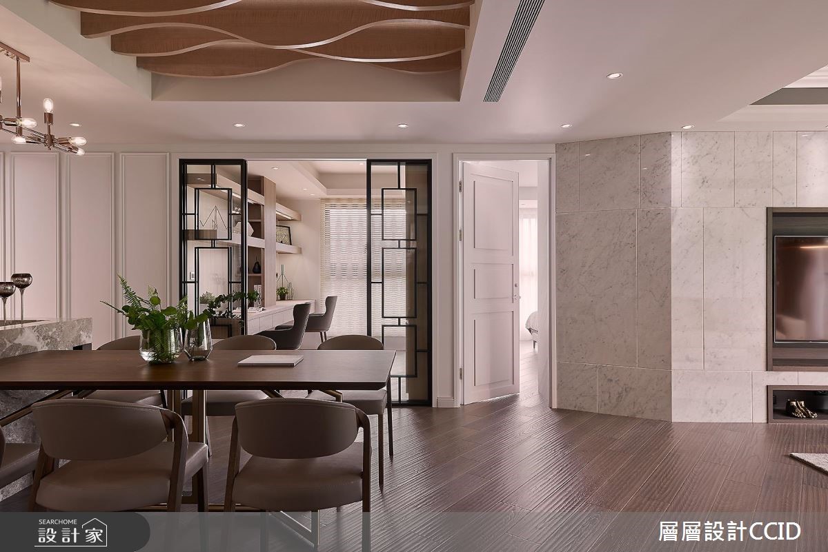 80坪新成屋(5年以下)＿現代風餐廳案例圖片＿層層室內裝修設計有限公司＿層層_04之14
