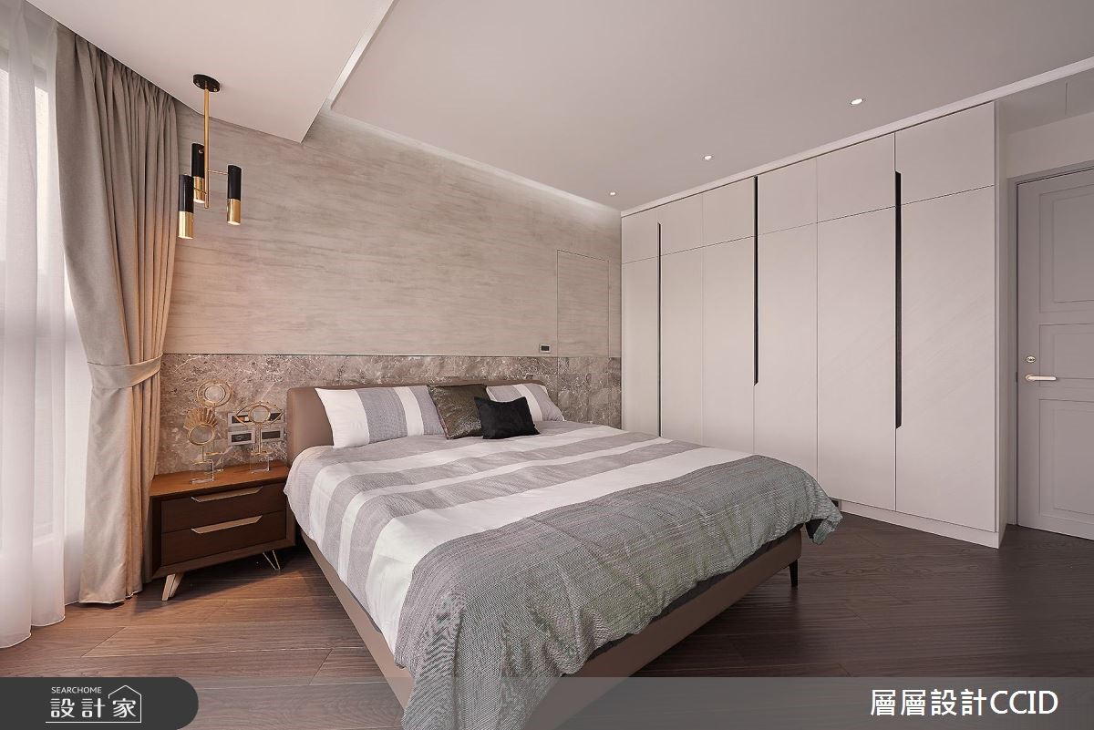 80坪新成屋(5年以下)＿現代風臥室案例圖片＿層層室內裝修設計有限公司＿層層_04之22