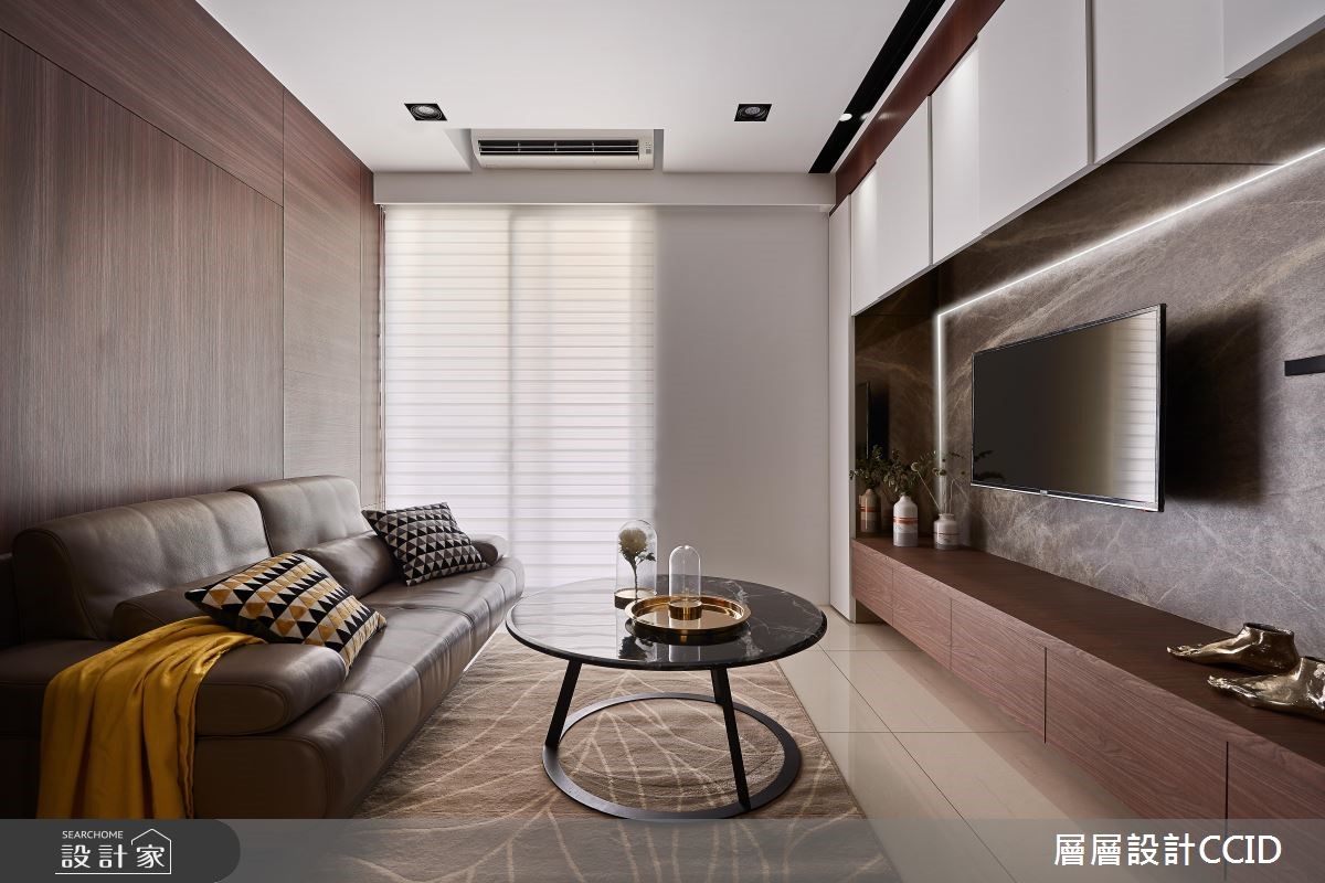 40坪新成屋(5年以下)＿現代風客廳案例圖片＿層層室內裝修設計有限公司＿層層_05之3