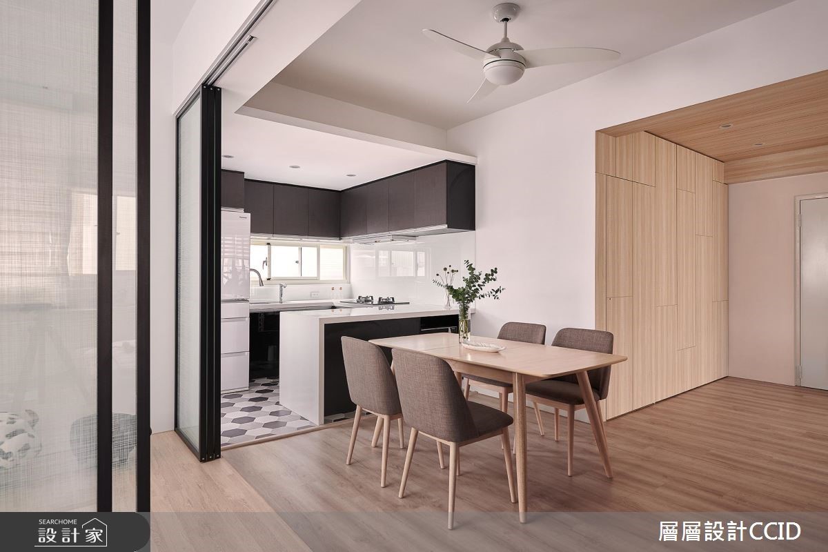 40坪老屋(16~30年)＿北歐風餐廳案例圖片＿層層室內裝修設計有限公司＿層層_06之15