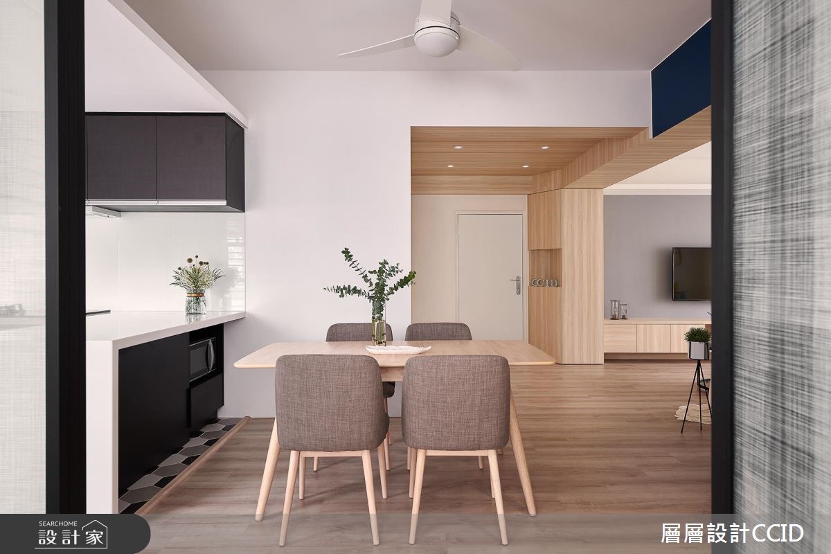 40坪老屋(16~30年)＿北歐風餐廳案例圖片＿層層室內裝修設計有限公司＿層層_06之16
